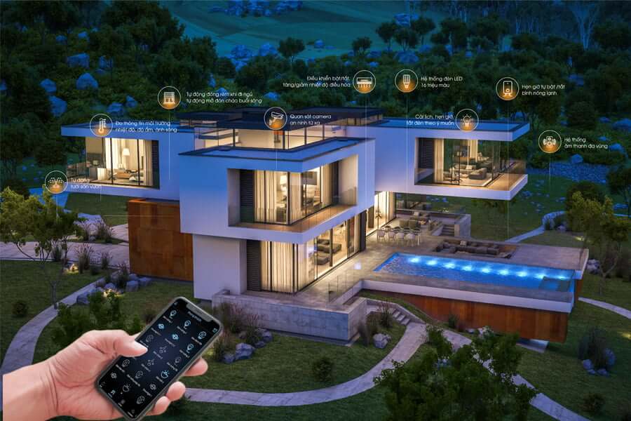 Biệt Thự Thông Minh – Khi Ngôi Nhà Tự Chăm Sóc Chính Nó Và Bạn